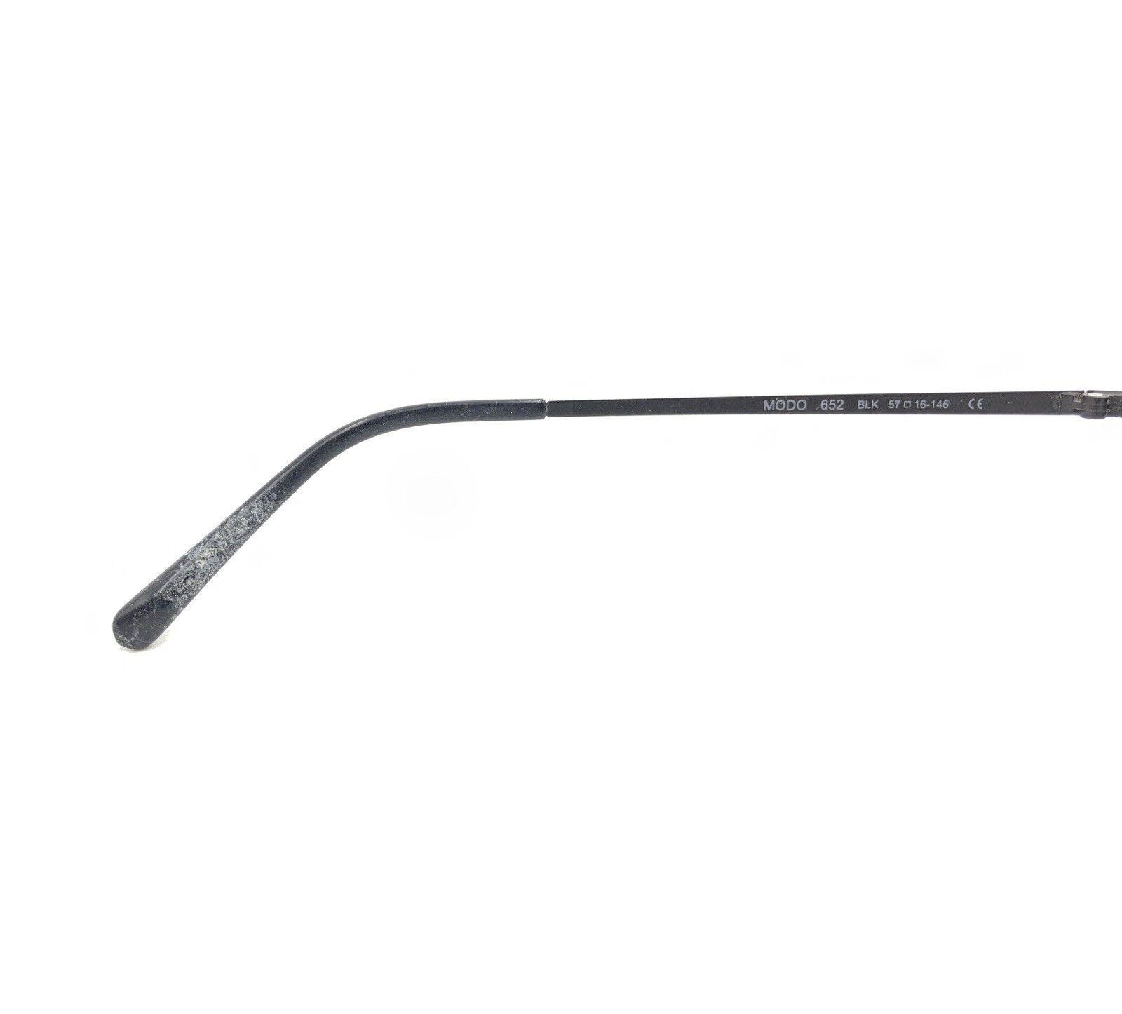 Modo 652 BLK Titanium Matte Black Aviator Sunglasses Frames  display picture 1