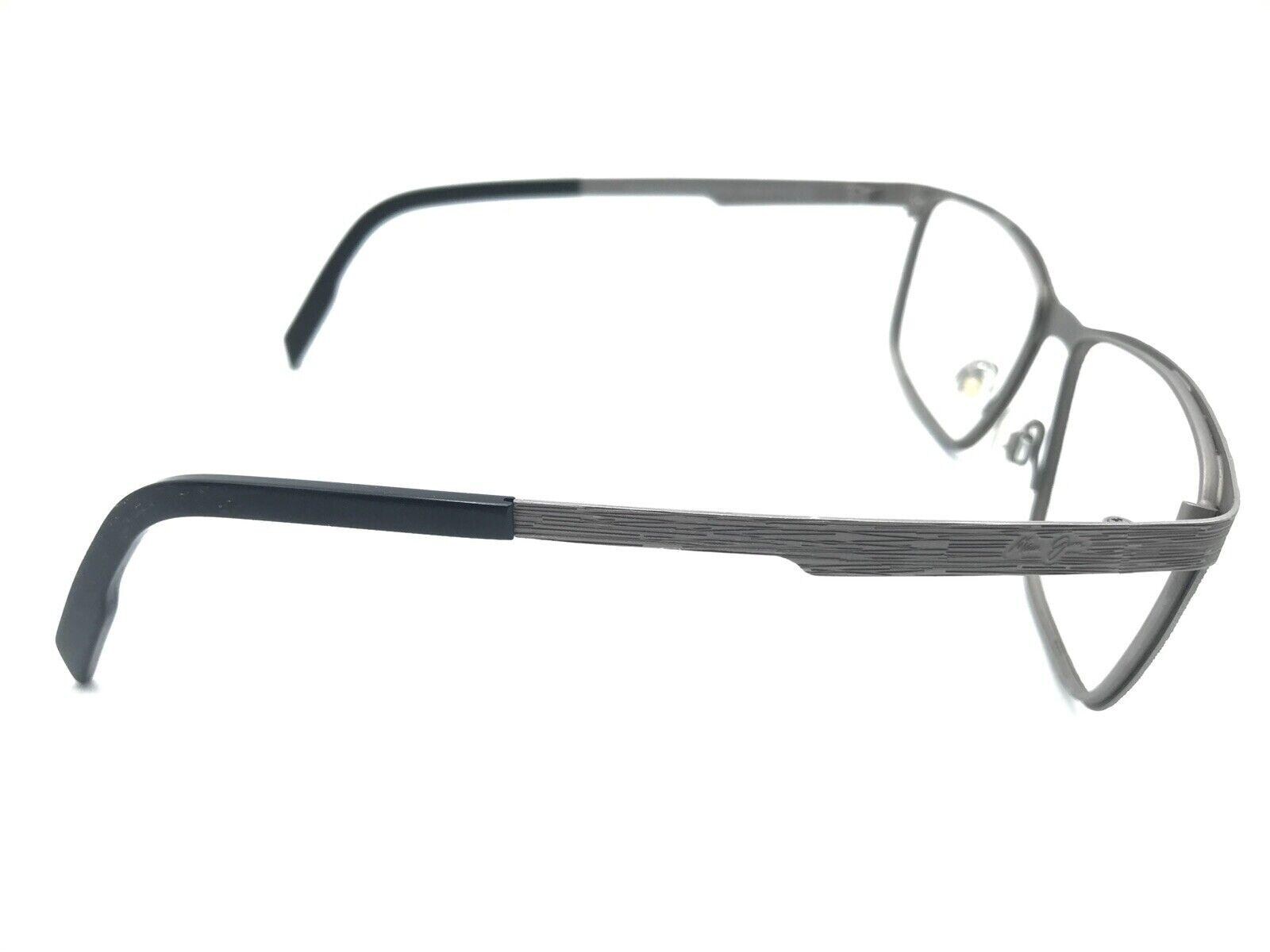 Maui Jim Cut Mountain MJ 532-14 Gray Black Rectangle Eyeglasses