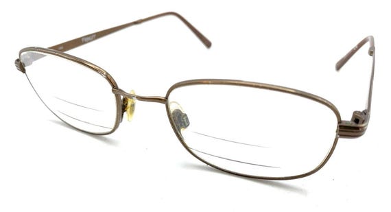 Flexon Clark 600 210 Copper Rectangle Eyeglasses … - image 8
