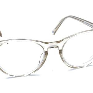 Warby Parker Jane 664 Clear Round Eyeglasses Frames 49-18 145 Designer image 1