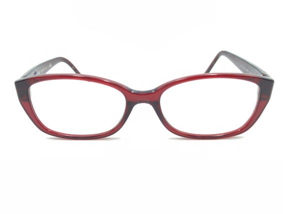Versace MOD 3148 974 Translucent Red Rectangle Ey… - image 6