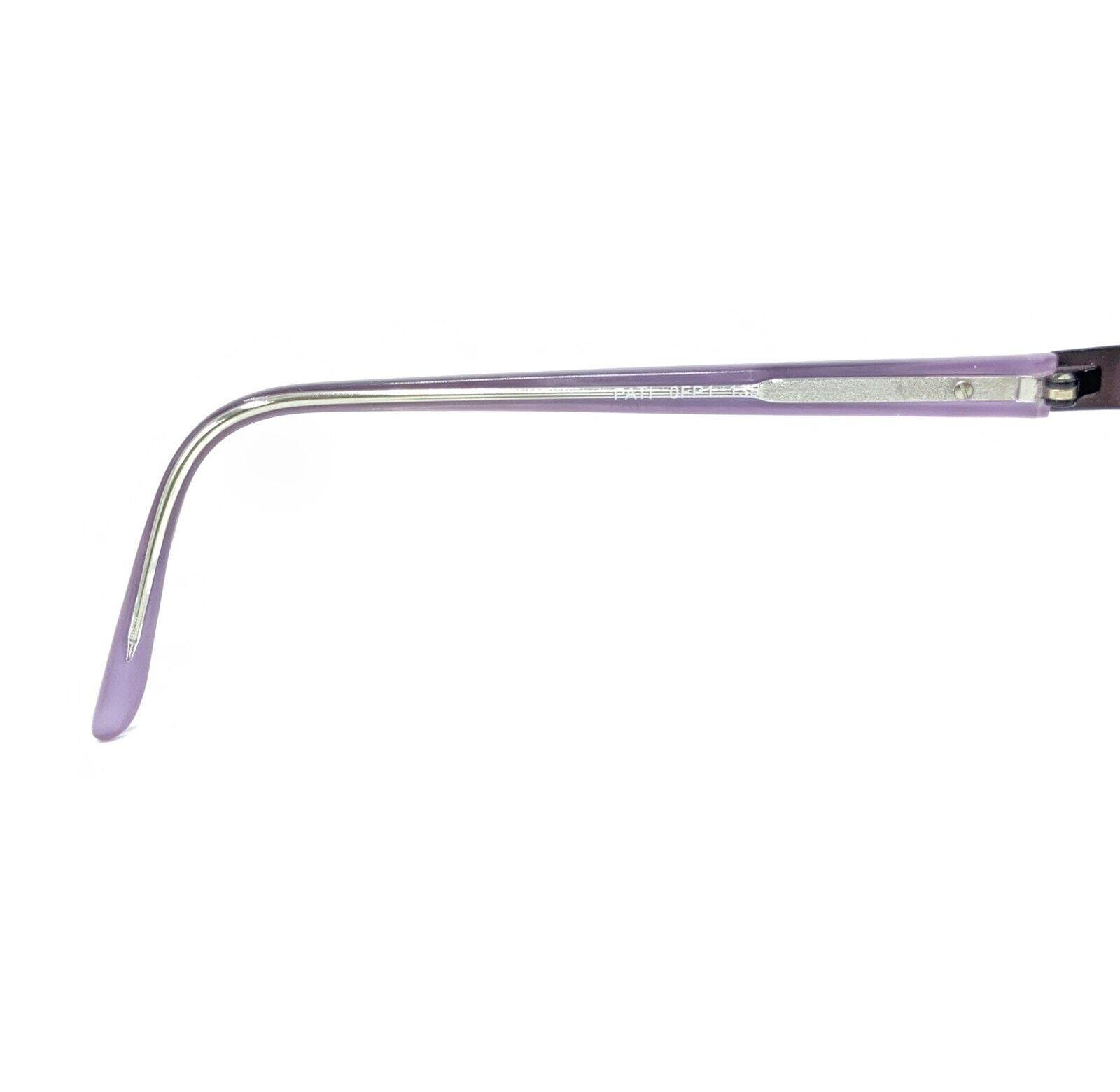 Kate Spade Pati 0FP1 Eyeglasses Eye Glasses Frames 48-17-135 Kate Spade Pati 0FP1 Satin Purple Half Rim Eyeglasses Frames  main image 3