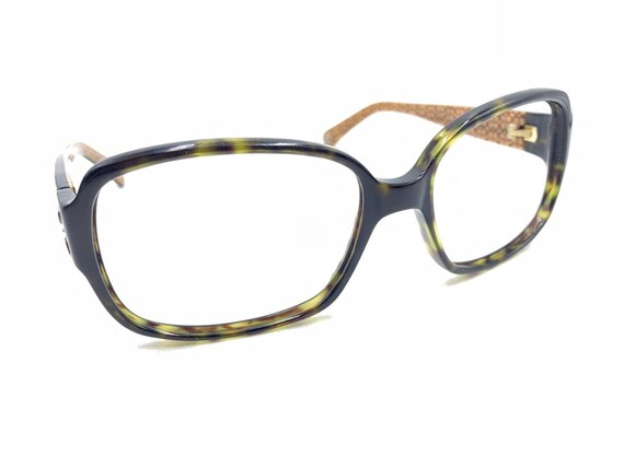 Vintage Coach Eva S436 Tortoise Square Sunglasses Brown Gradient Designer Y2k Coach sunglasses eva s436 - Gem main image 4