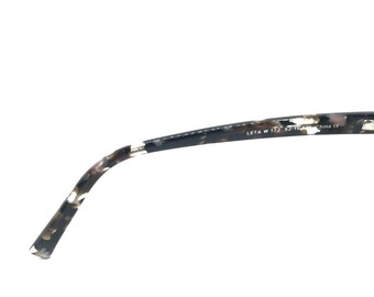 Warby Parker Leta W 172 Black Brown Speckled Cat Eye  display picture 2