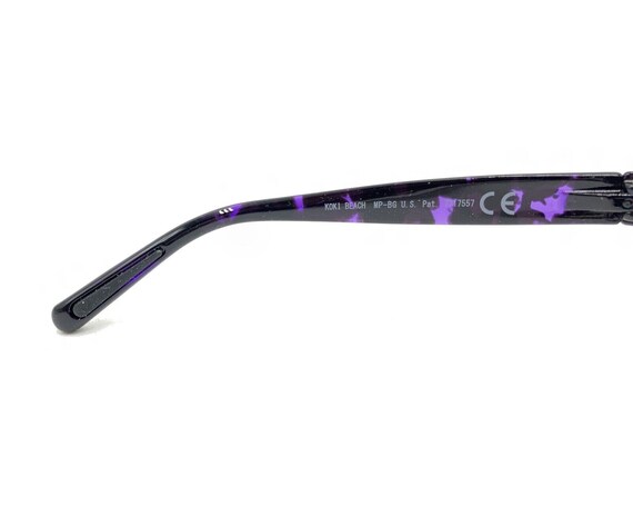Maui Jim KOKI BEACH MJ433-28T‎ 56-16-130 Purple/Black Sunglasses Frame 12957 Maui Jim Japan KOKI BEACH MJ433-28T 56-16-130 Black/Purple  main image 3