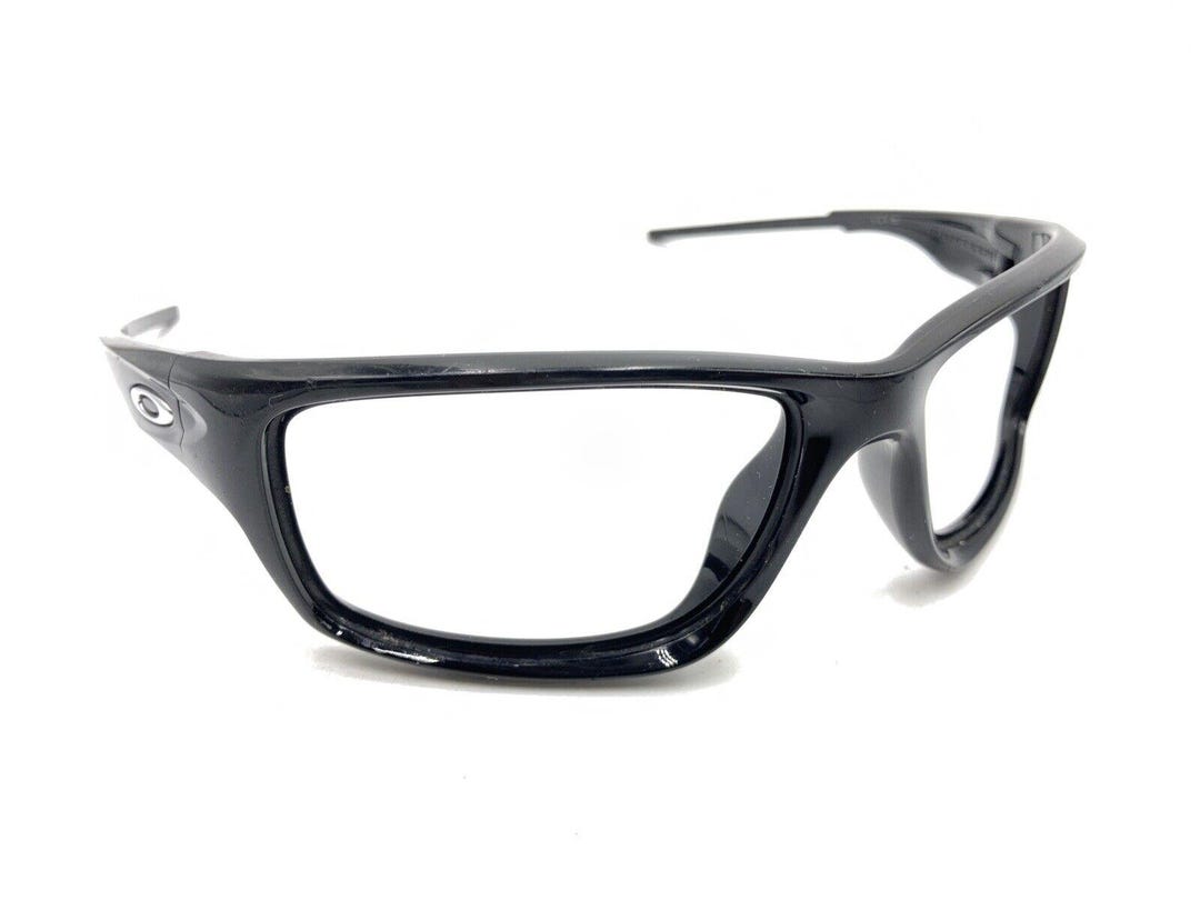 Oakley Canteen Black Rectangle Wrap Sunglasses Frames 60-16 122