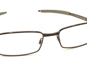 Oakley Tumbleweed OX3112-0153 Polished Black Gray Eyeglasses Frames 53-18 143