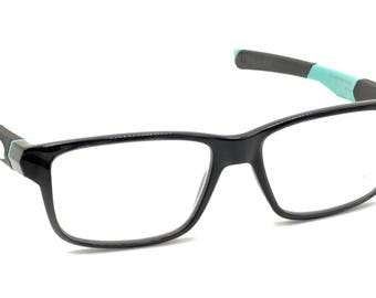 Oakley Field Day OY8007-0348 Black Ink Turquoise Eyeglasses Frames 48-14 128