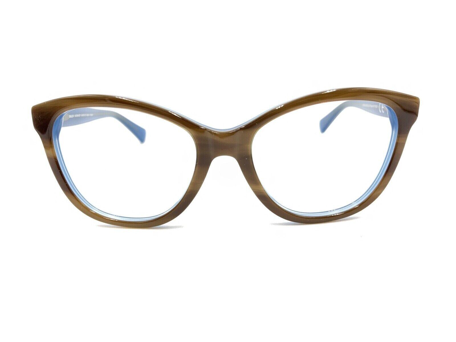 Maui Jim Canna MJ 769-03T Brown Blue Cat Eye Sunglasses 