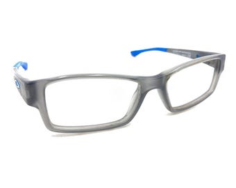 Oakley Airdrop XS OY8003-0350 Satin Grey Smoke Blue Eyeglasses Frames 50-15 126