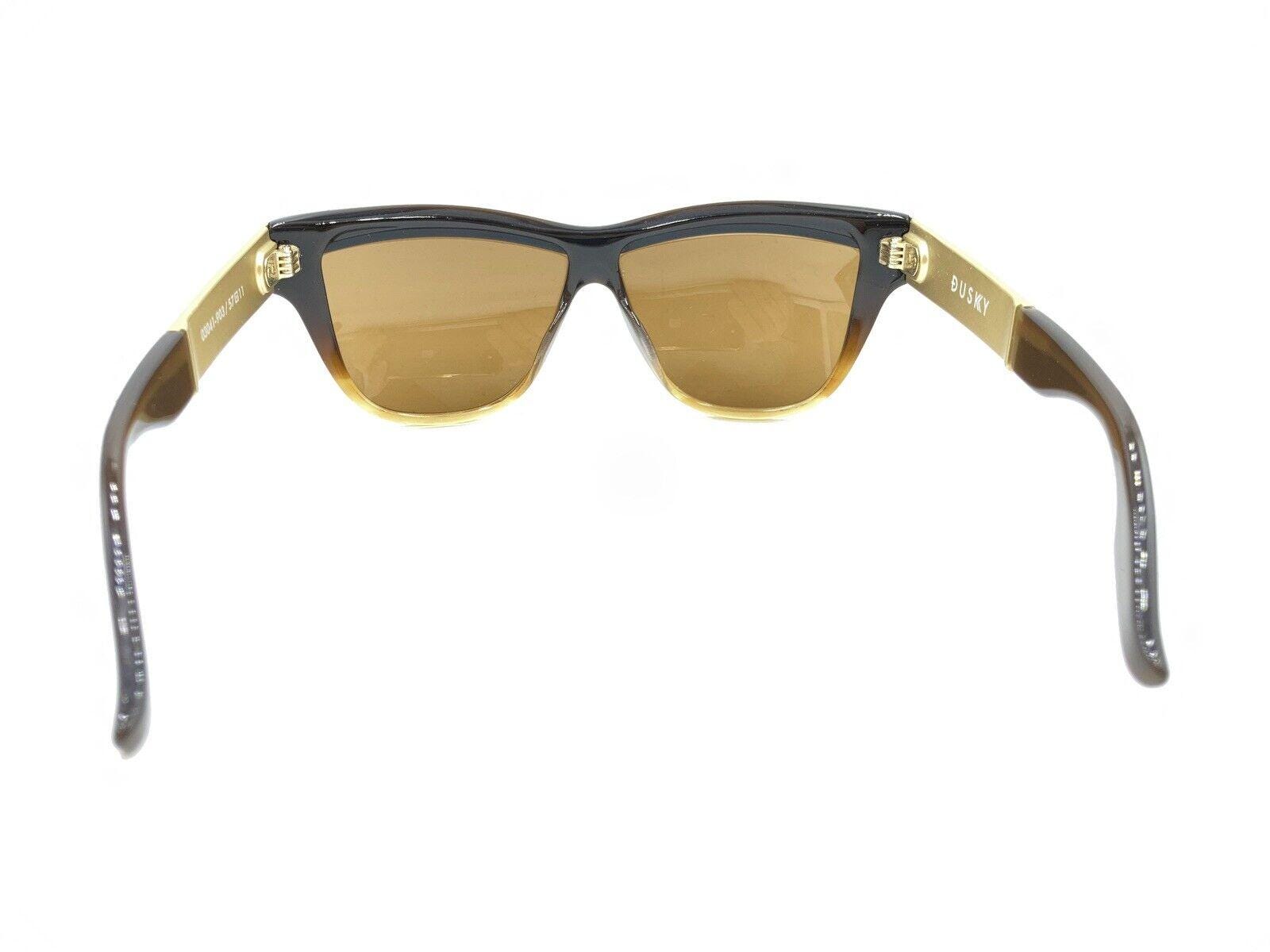 IVI Dusky 03041-903 Brown Clear Gold Sunglasses Brown Lens  display picture 2