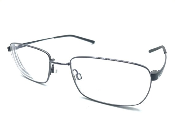 Nike Flexon 4194 059 Dark Silver Black Eyeglasses… - image 8