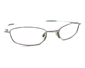 Oakley Thread 2.0 Dark Bronze Brown Oval Metal Eyeglasses Frames 49-20 132