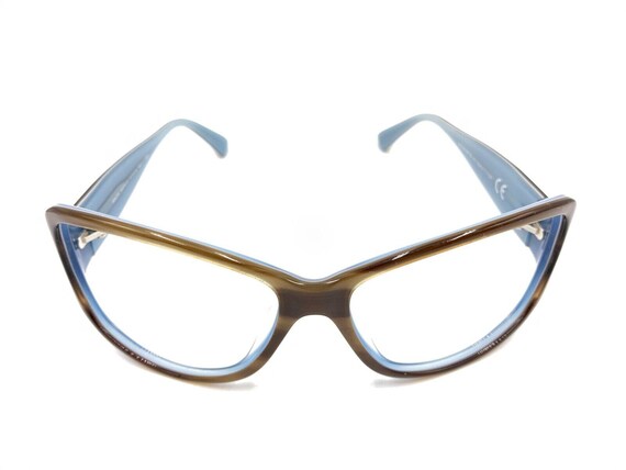 Maui Jim Nalani MJ295-03T Brown Blue Rectangle Sunglasses  display picture 1