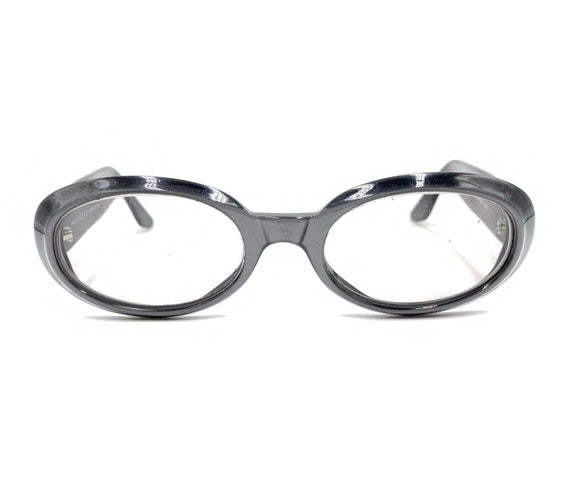 Gucci GG 2419/S 9HH Black Gray Oval Sunglasses Fr… - image 6