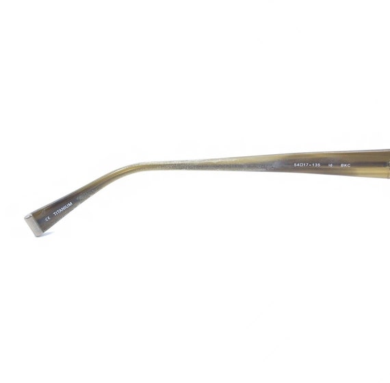 Oliver Peoples Id BKC Titanium Brown Rectangle Ey… - image 10