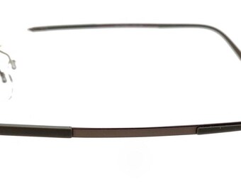 Silhouette 5416 40 6055 Titanium Bronze Gray Rimless Eyeglasses Frames 19 140 Silhouette 5416 40 6055 Titanium Bronze Gray Rimless  main image 4