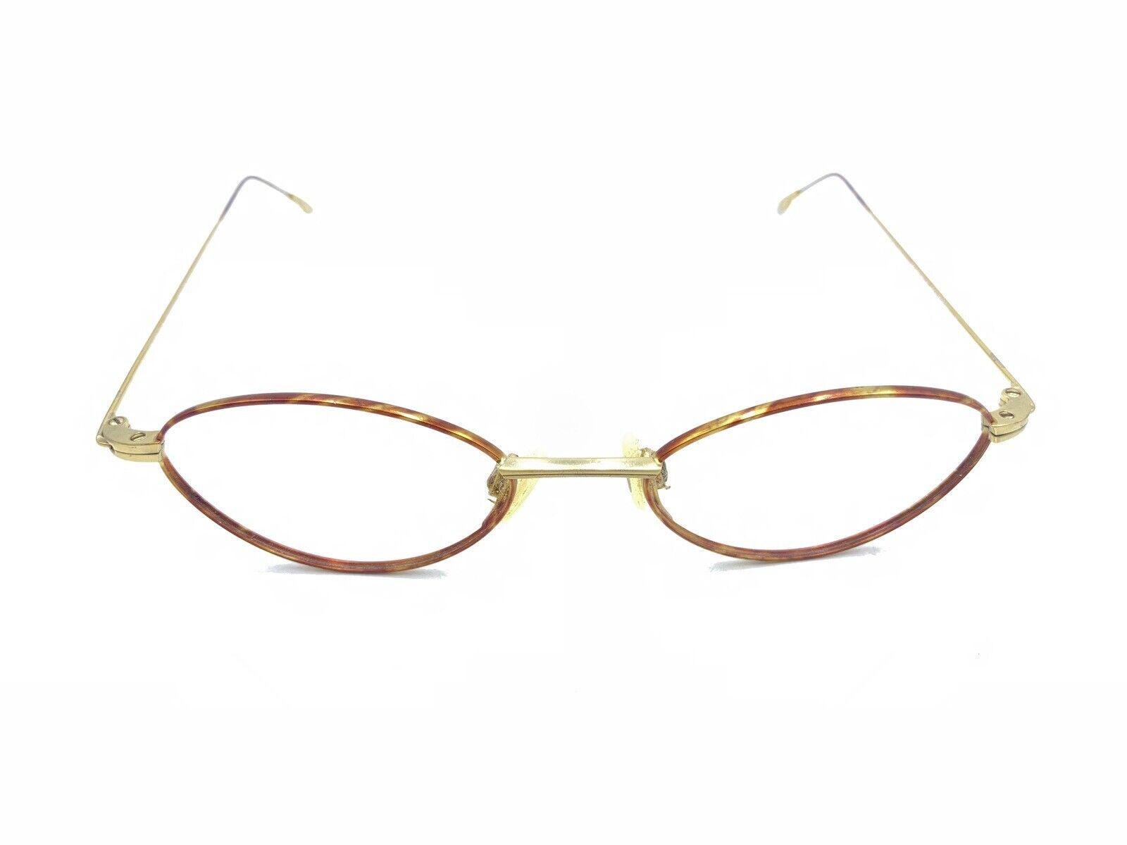 Altair Celebrity 17 Gold Tortoise Brown Oval Eyeglasses  display picture 2