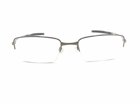 Oakley Frag OX5045-0353 Pewter Half Rim Eyeglasse… - image 6