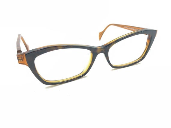 Face A Face Avril 2 Col 628 Brown Cat Eyeglasses Frames 51  display picture 1