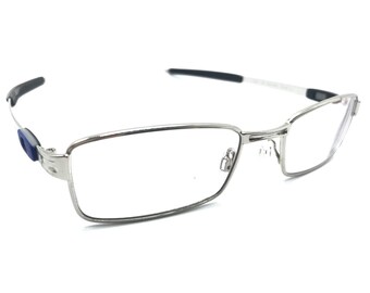 Oakley Tumbleweed OX3112-0251 Polished Silver Blue Eyeglasses Frames 51-18 143
