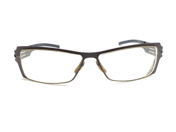 IC! Berlin Jeanne Matte Brown Eyeglasses Frames 5… - image 6