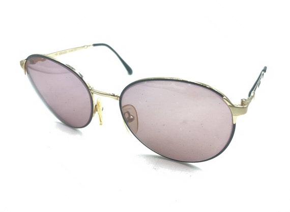 Gucci GG 2280 DQ7 Black Gold Aviator Sunglasses F… - image 8