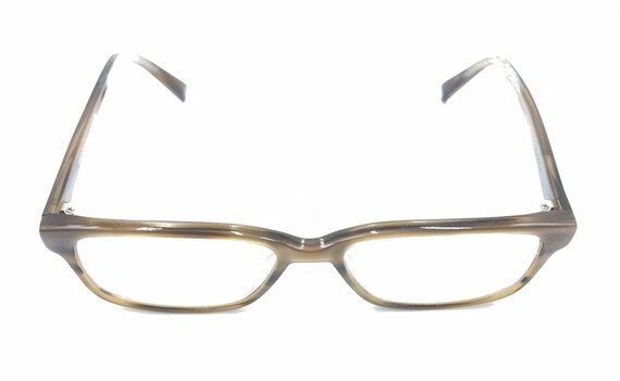 Warby Parker Theo 228 Brown Rectangular Eyeglasse… - image 2