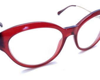 BCBG Linnet Sand Gold Red 53-16-135 Eyeglass Frame Gold Red 