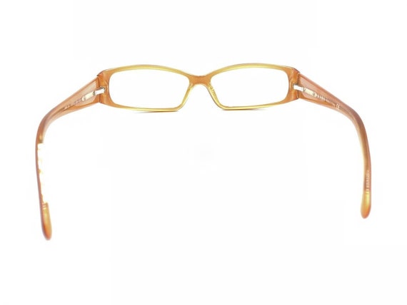 Prada VPR 10H 2BX-1O1 Black Silver Orange Eyeglas… - image 5