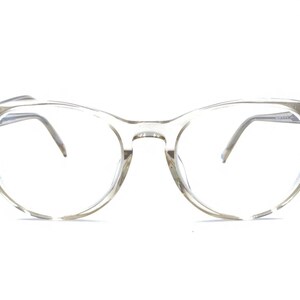 Warby Parker Jane 664 Clear Round Eyeglasses Frames 49-18 145 Designer image 6