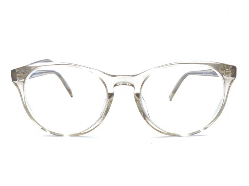 Warby Parker Jane 664 Clear Round Eyeglasses Frames 49-18 145 Designer image 6