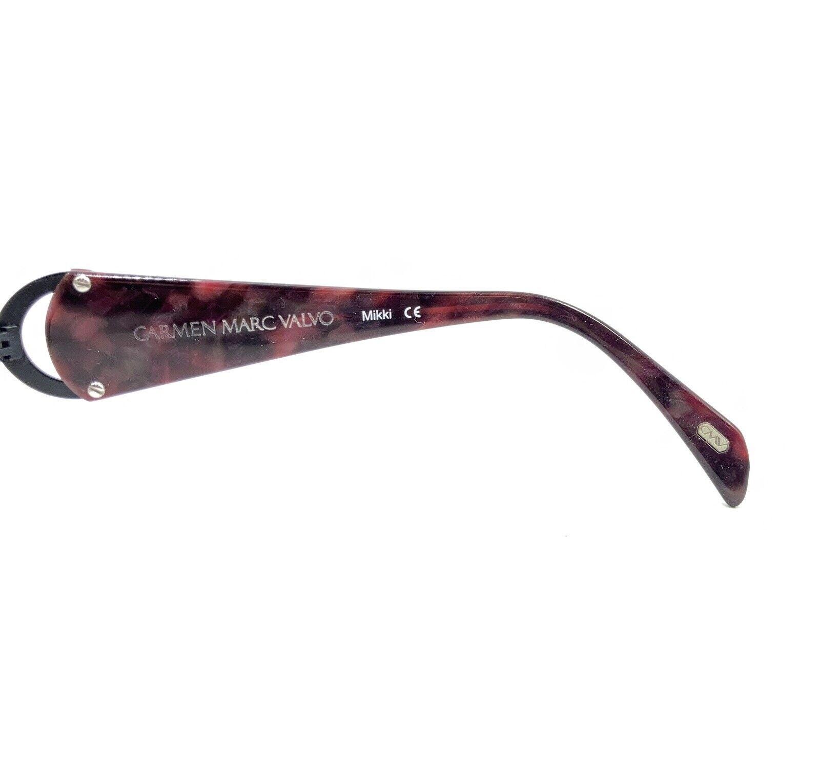Carmen Marc Valvo CMV Mikki Rouge Purple Eyeglasses Frames 