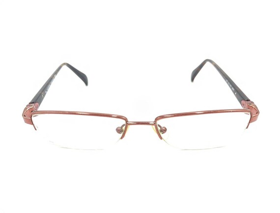 ヴァレンティノ 5593 0NJZ ダークレッドブラウン ハーフリム 眼鏡