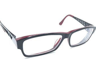 ETRO Milano Designer Women Black Red Sunglasses Frames SE  display picture 1