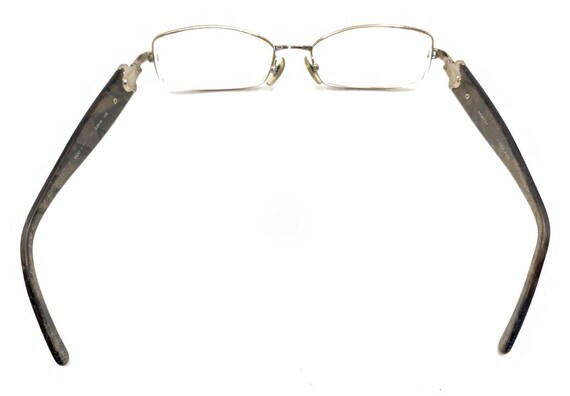 Versace Purple Silver Slim Rectangle Eyeglasses F… - image 6