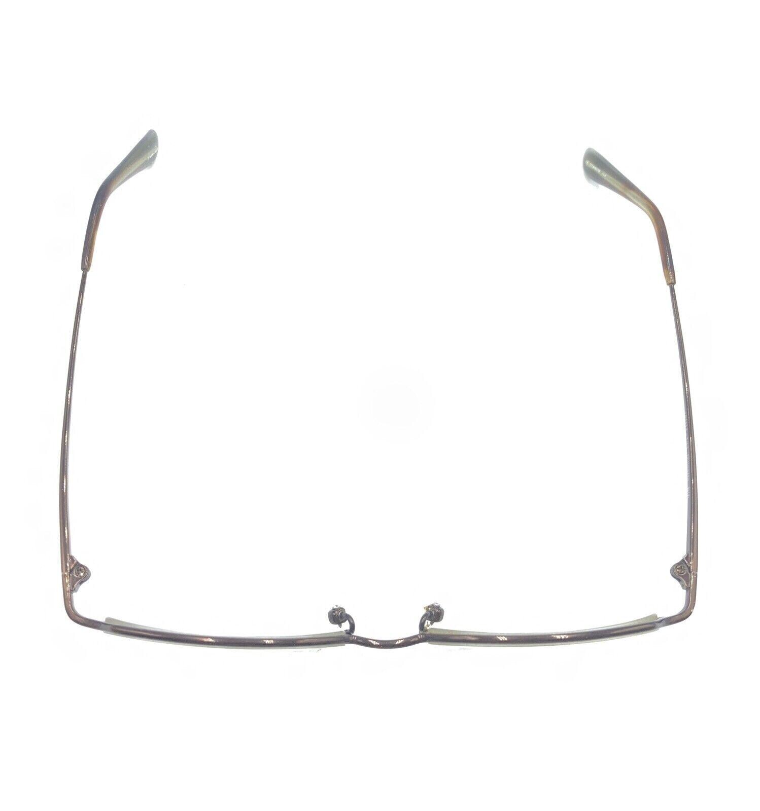 Oliver Peoples Dulcette BIR Brown Half Rim Eyeglasses Frames 