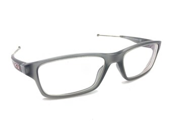Oakley Crosslink XS OY8002-0351 Satin Grey Smoke Eyeglasses Frames 51-15 122