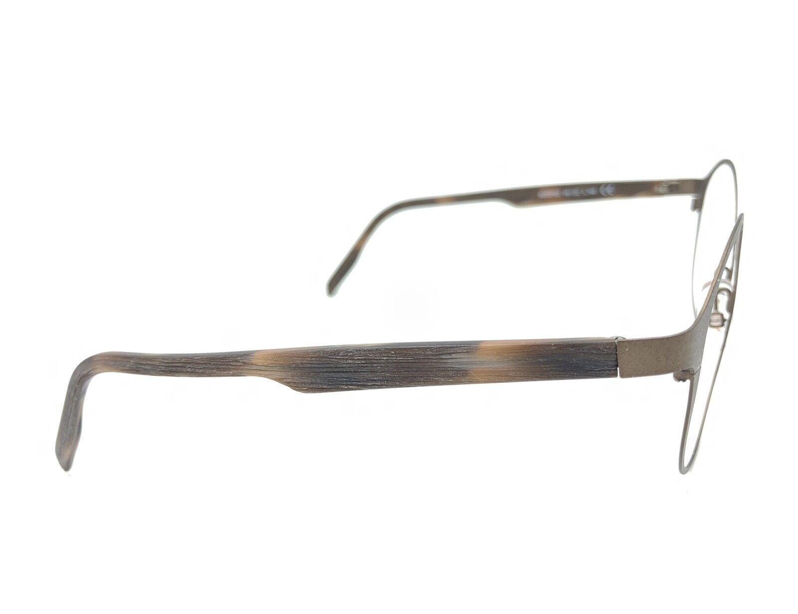 Maui Jim MJO 2102-83M Matte Brown Metal Round Eyeglasses  display picture 1