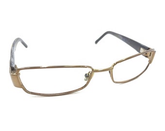Gucci GG 2777 CCI Brown Copper Rectangle Eyeglasses Frames 54-16 130 Italy