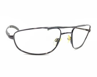 Serengeti Pergusa 6958 Black Rectangle Wrap Sunglasses Frames
