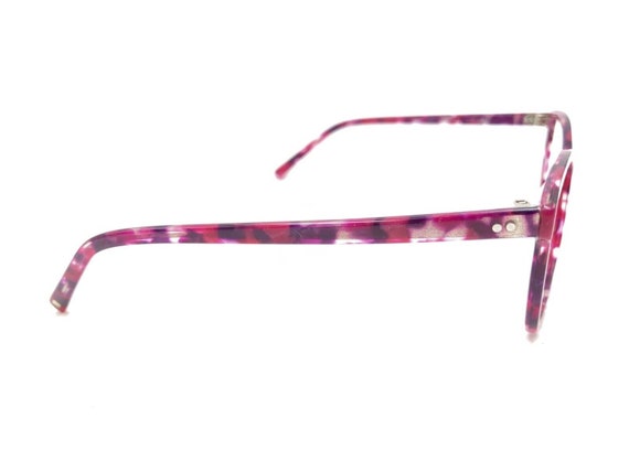 Modo 6602 PNKMB Pink Marble Rectangle Eyeglasses … - image 4