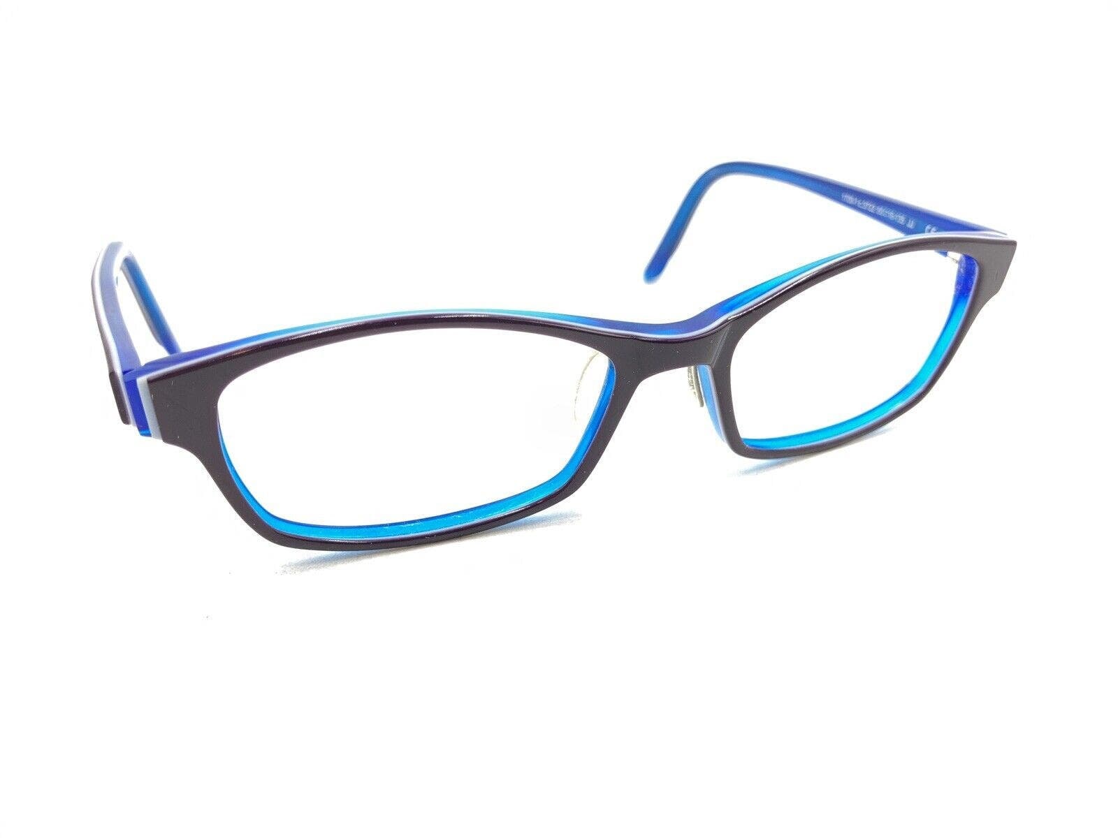 Prodesign Denmark 1700-1 Dark Purple Blue Eyeglasses Frames