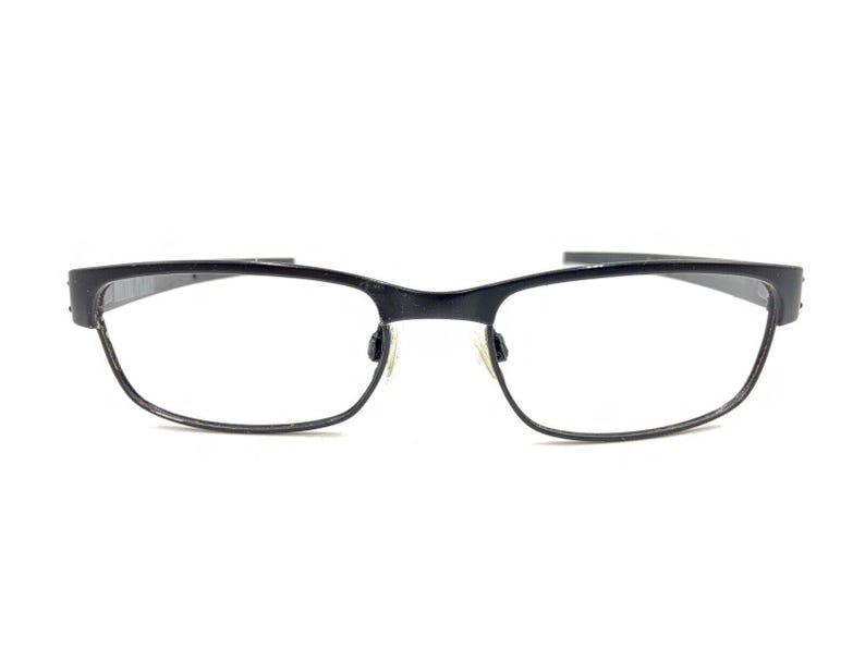 Oakley Metal Plate 22-198 Matte Black Metal Eyeglasses Frames 53-18 140 Sports image 6