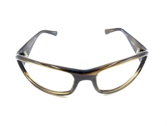 Oliver Peoples Zed CT Tortoise Brown Wrap Sunglas… - image 2