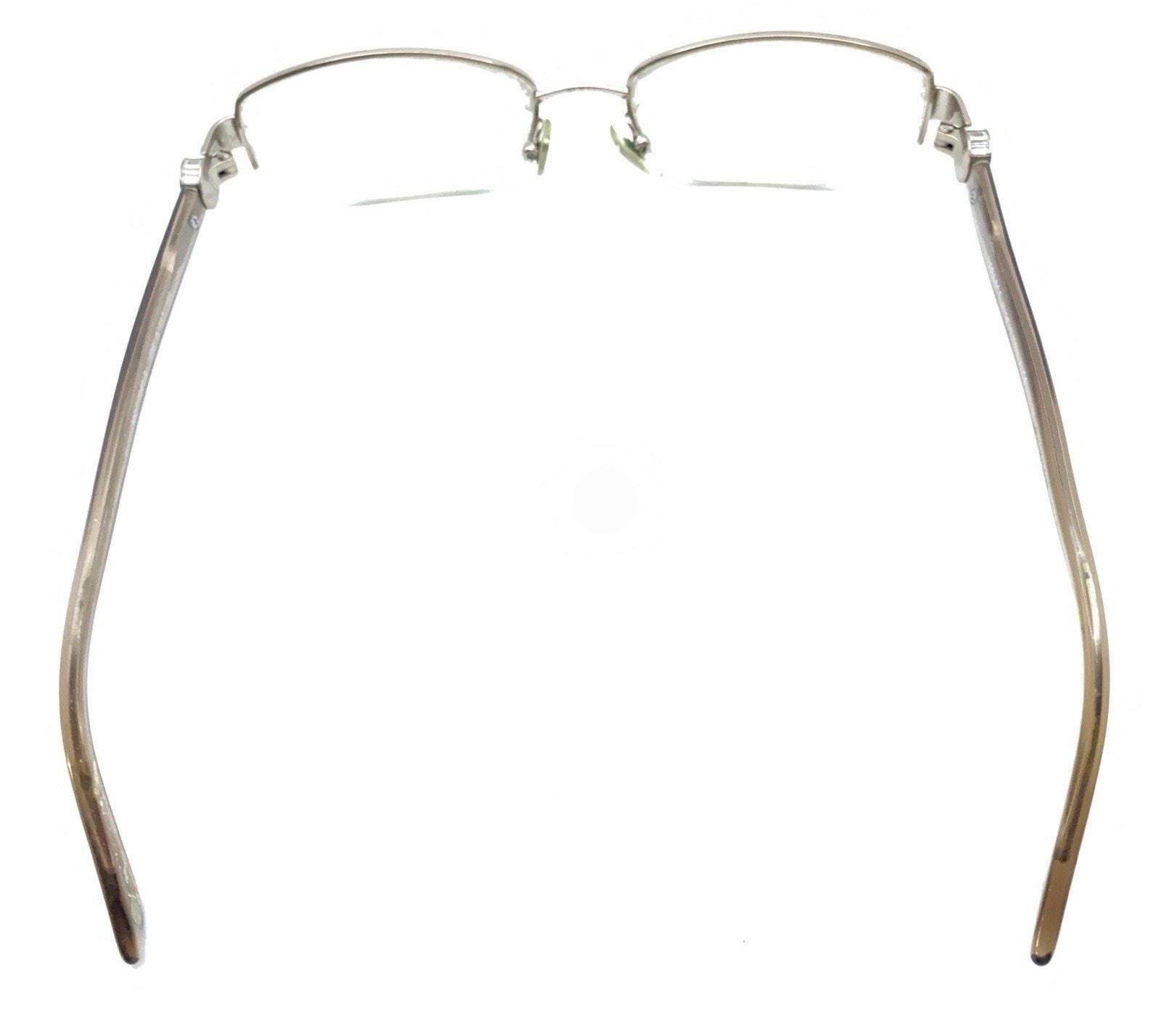 Versace MOD 1187-B 1052 Gold Tan Half Rim Eyeglasses Frames  display picture 2