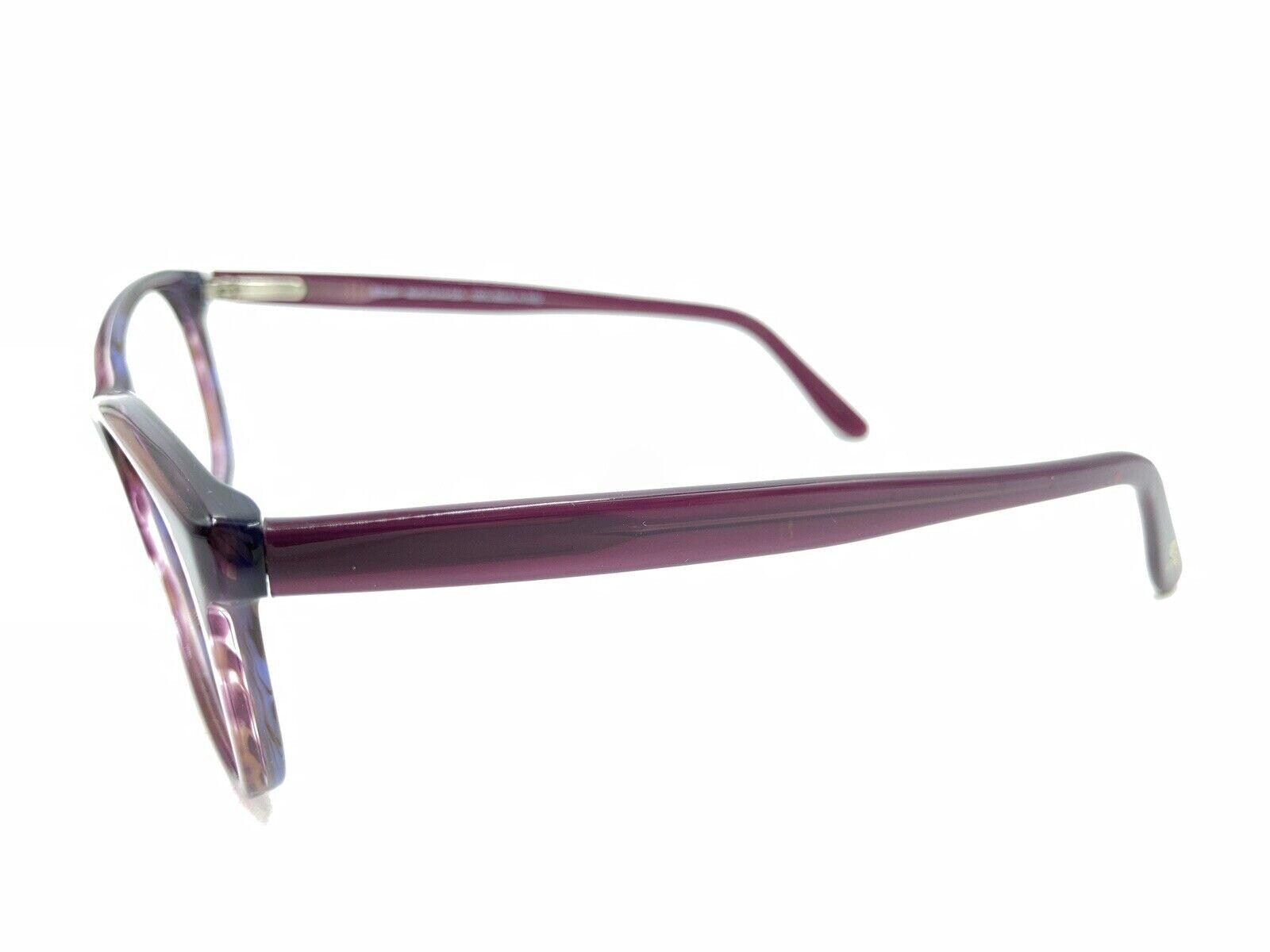 MAUI JIM MJO2114-59A Purple Violet Marbled Womens Eyeglasses Frames 53-16-135 Maui Jim NEW MJO2114 59A Purple Marble Cat Eye Eyeglasses  main image 2
