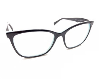 Tiffany & Co. TF 2175 8055 Black Blue Eyeglasses Frames 54-16 140 Italy Women