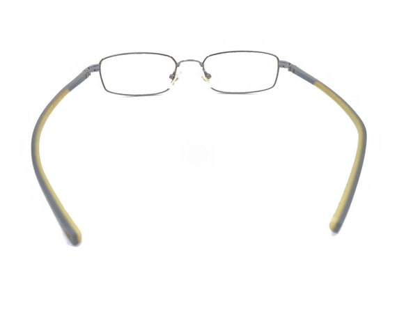 Nike Silver Gray Slim Rectangle Eyeglasses Frames… - image 5