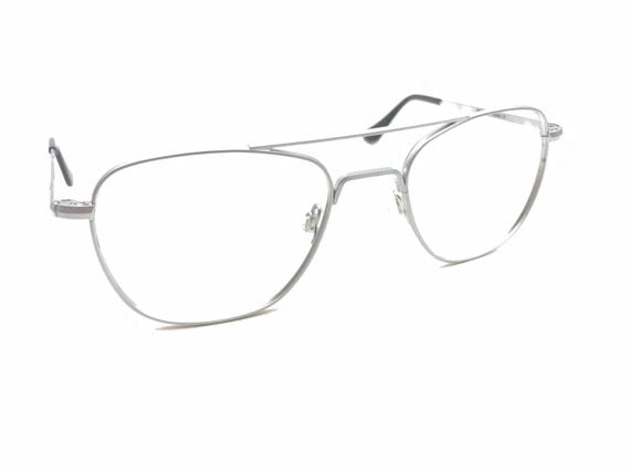 Randolph Engineering R/E Matte Gray Aviator Eyegl… - image 1